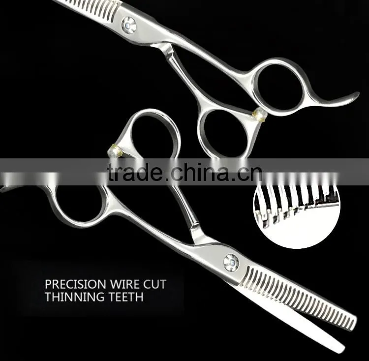 QJ-HS103 100% Pure Hand Made Hairdressing Scissors Convex Edge Blade Japanese Hair Cutting Scissors