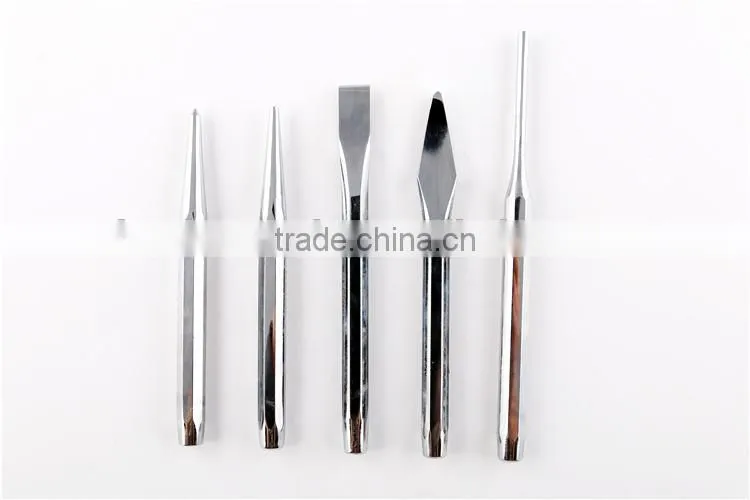 5 Pcs Mirror Pin Punch Sets