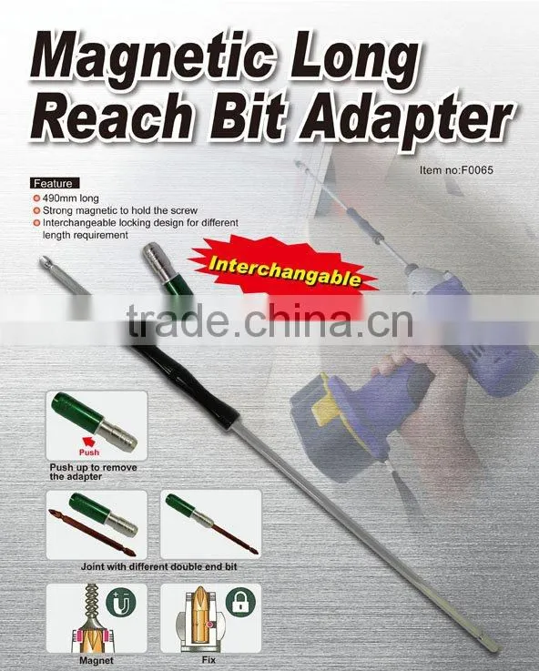 Extra Long Shaft Extension Power Bit Holder