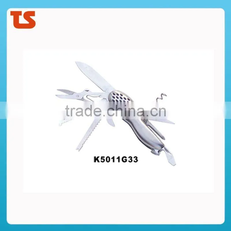 2014 spring New design multi knife pocket knife multi function LED knife K5011G