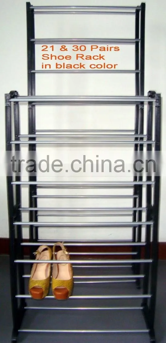 Cheap Price 4 Tiers Stainless Steel Metal Shoe Rack With DIY Style