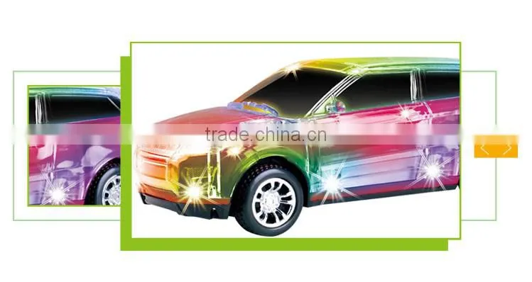 New design plastic electric universal high speed scale model car