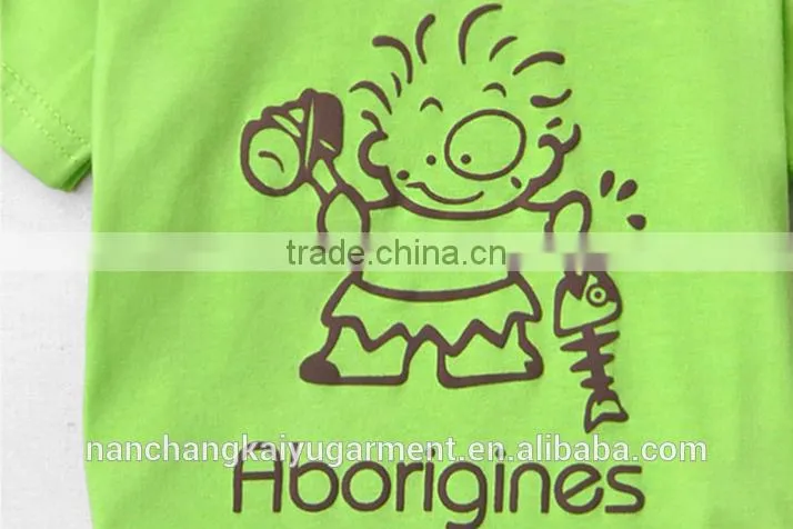 Wholsale good cheapest boy kids custom printed T shirt