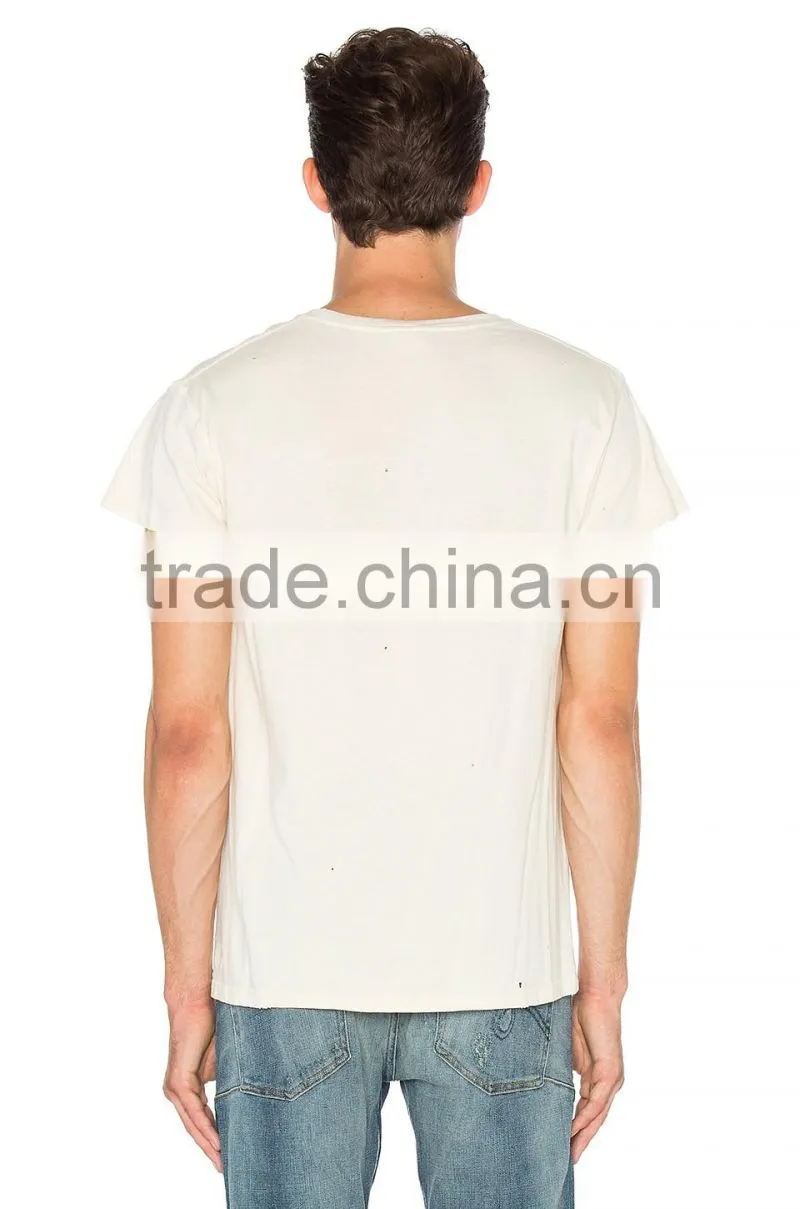 Modern new design style men's sport new pattern t-shirts