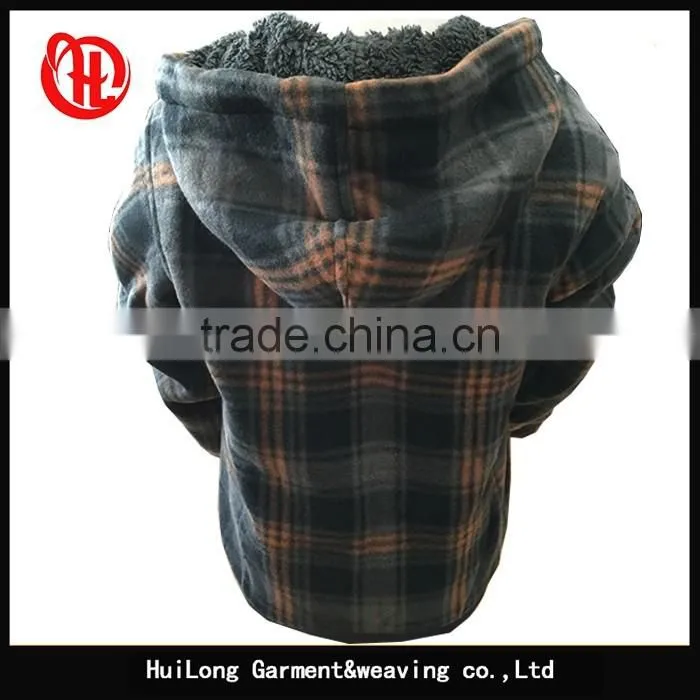 OEM children type winter thick kids jacket with hat