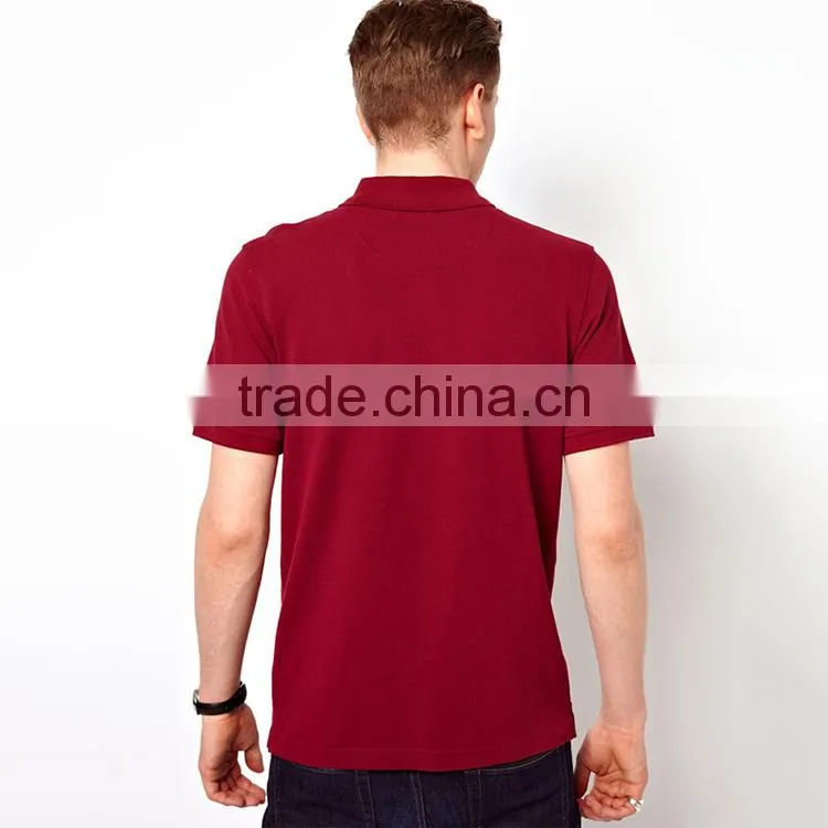 Wholesale red polo shirt cheap mens high quality polo shirt PS0117A