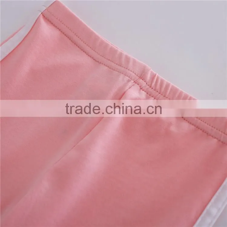factory wholesale 100% cotton children sweat pants and girls trousers