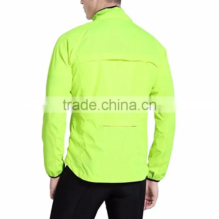 China wholesale outdoor wear men waterproof cycling windbreaker jacket