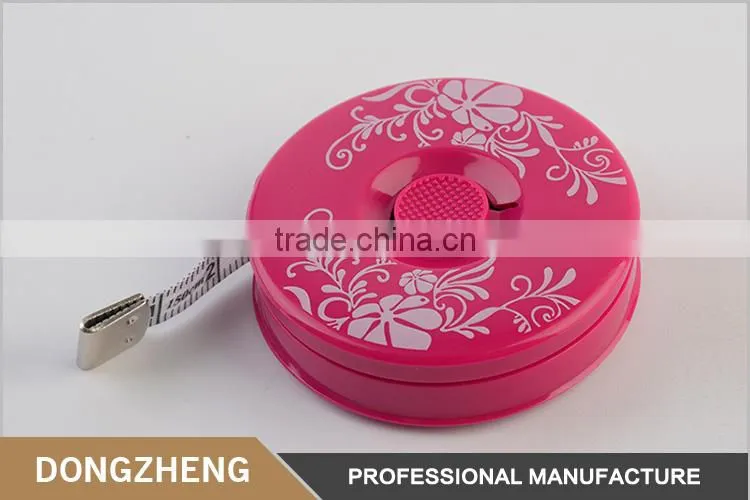 Colorful soft tape measuring waist 150cm/60IN plastic ruler for garment