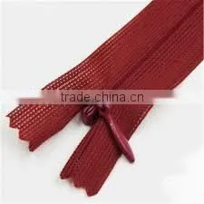 High Quality 3# invisible nylon zipper Nylon zipper long chain