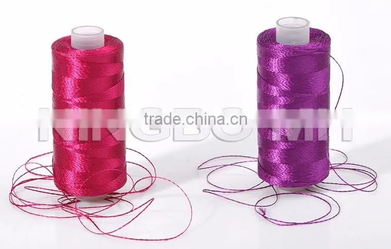 Small spool of 100% polyester embroidery thread