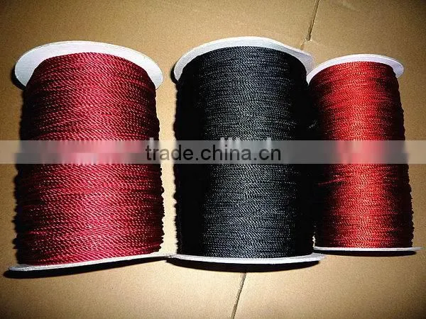 Low price antique shamballa nylon cord