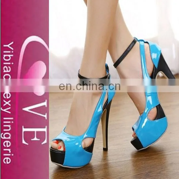 top quality thick waterproof office ladies shoes fashion high heels
