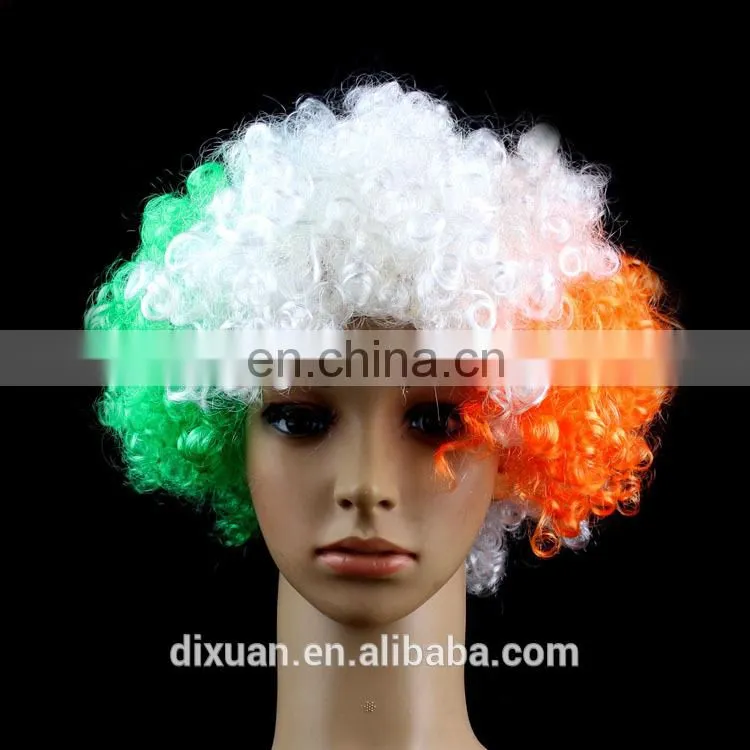 HOT fashion football fans wig
