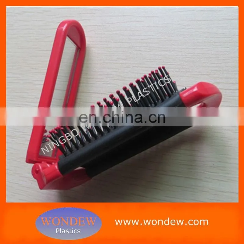 Folding hair brush / Folding hairbrush / Pop up brush
