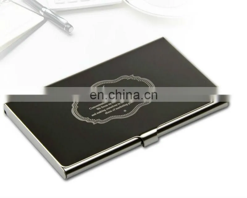 name card case with mirror polish