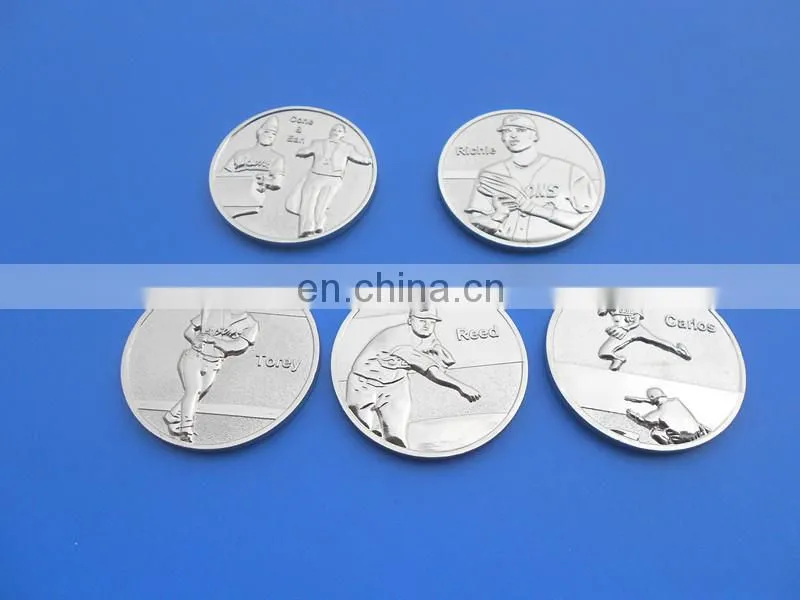 different plating colors blank cheap custom coin
