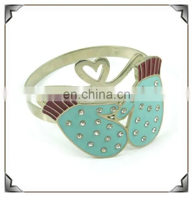 Metal Snowflakes Napkin Ring for Christmas