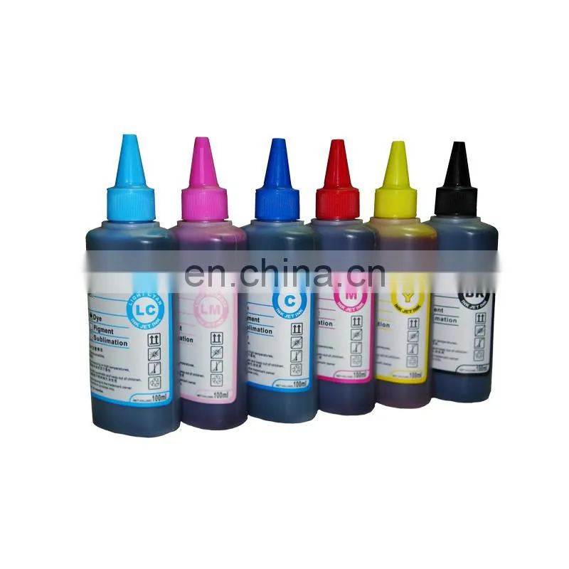 high quality comom dye ink for Epson , for HP , for CANON etc (4c/6c) printer