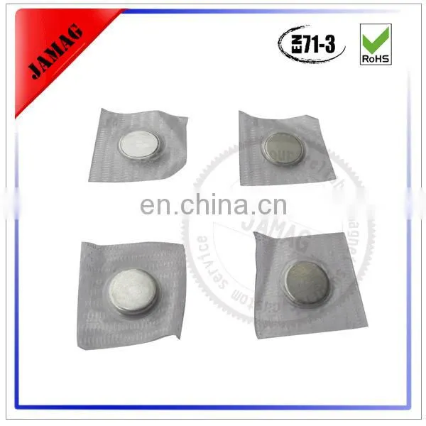 high performance plastic cover sewing magnet button for coats