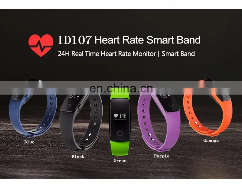 2016 CE RoHS Pedometer Smart Band Heart Rate Smart Bracelet