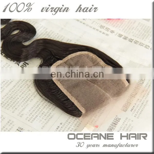 China wholesale cheap high quality natural brazilian hair closure