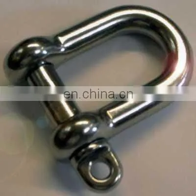 Rigging hardware bolt type chain shackle