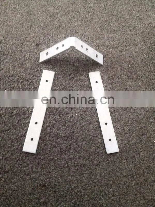 Custom steel shelf bracket l shaped metal bracket
