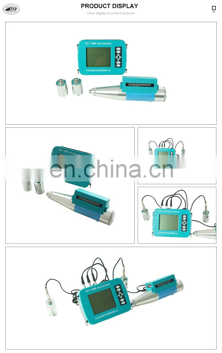 Ultrasonic And Rebound Two Methods Comprehensive Testing The Compressive Strength Digital Concrete Test Hammer