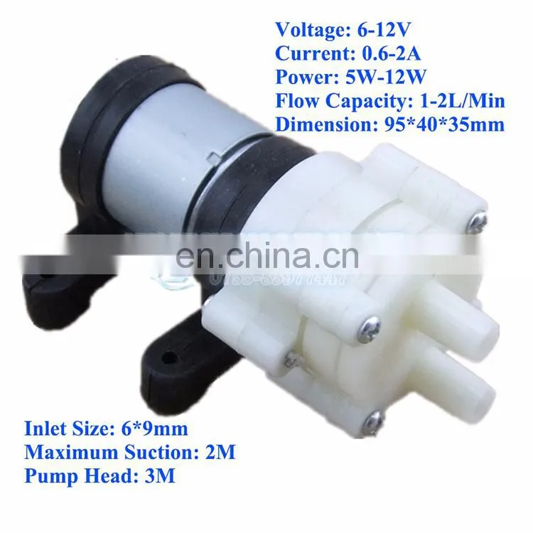 Low pressure R385 12 / 24v dc water pump for Fish tank/fan cooling/tea machine