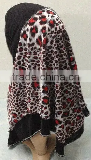 A498 Popular Newest ITY TWO LAYERS al amira 2pcs MUSLIM HIJAB