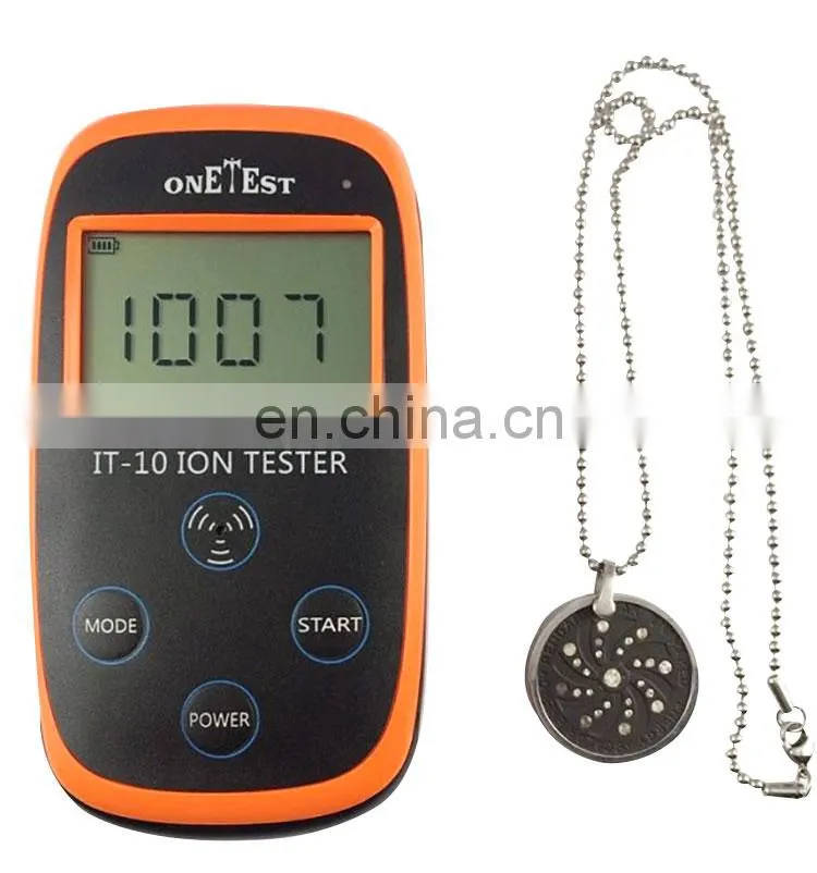 IT-10 Factory Selling High efficiency Mineral negative ion Detector