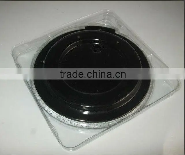 Promotion clear glass coasters