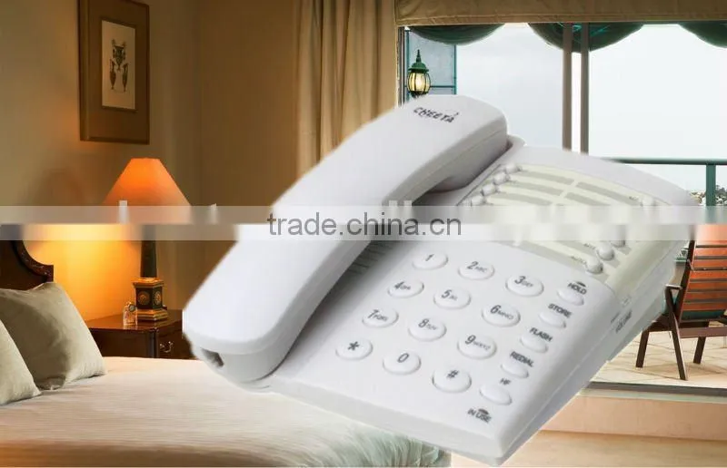 Multifunction corded telefon, guestroom telephone