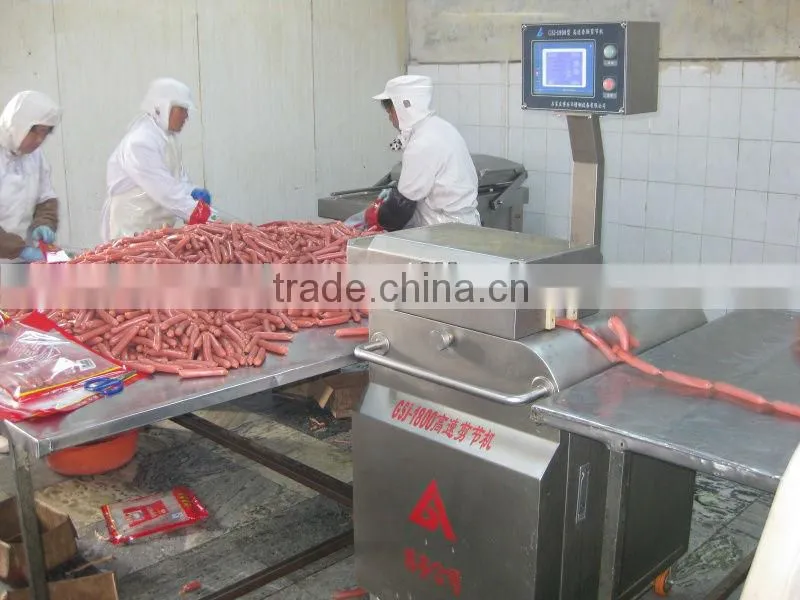 cutting machine for sausage