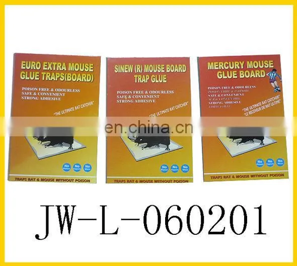 Sticky yellow sticky trap machine mouse glue paper mouse board mouse rat glue trap rat pad