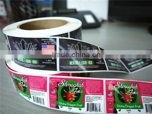 Professional printing self adhesive labels for custom usage
