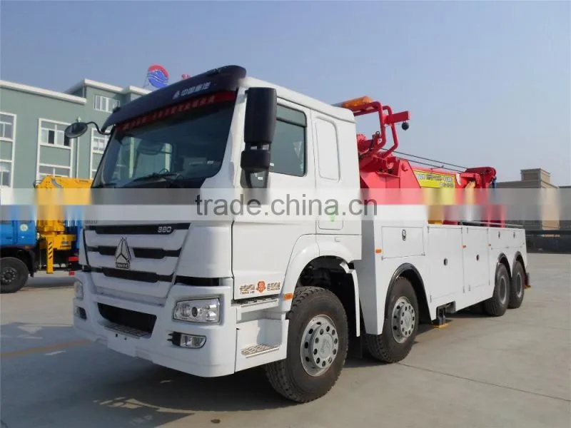 50t HOWO 8x4 wrecker truck with best price for sale 008615826750255 (Whatsapp)