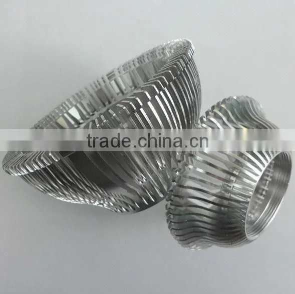 Custom LED aluminum extrusion heat sink