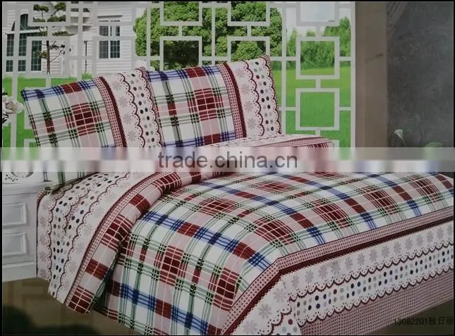 Wholesale printed bedding fabric cheap hotel bedding wholesale