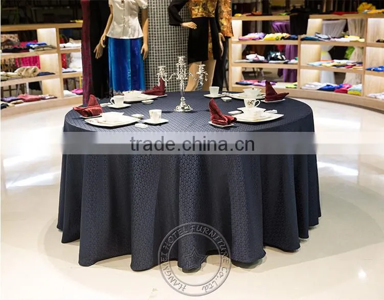 Spandex And Polyester Fabric Wholesale Stretch Table Cover HM-ZB53
