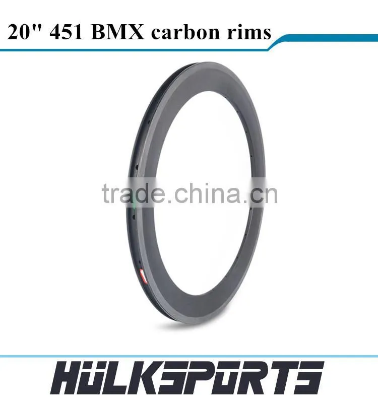 20er carbon folding bike wheel 20 inch BMX bike carbon wheel 20er carbon bmx bike rim