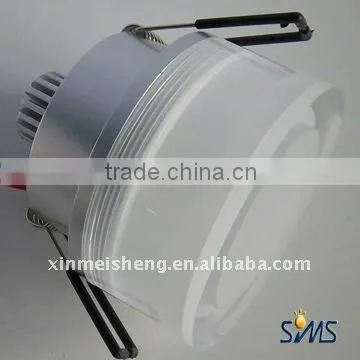 3W led rgb down light round ABS external electrical source