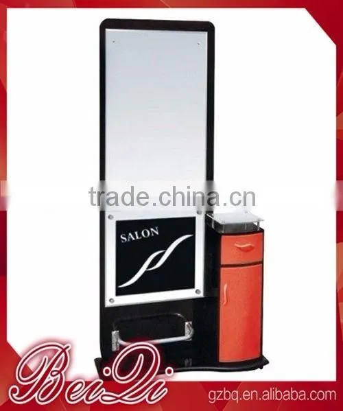 Beiqi High Quality Fashionable Hairdressing Barber Shop Salon Unit Mirror with Drawer Salon Makeup Furniture