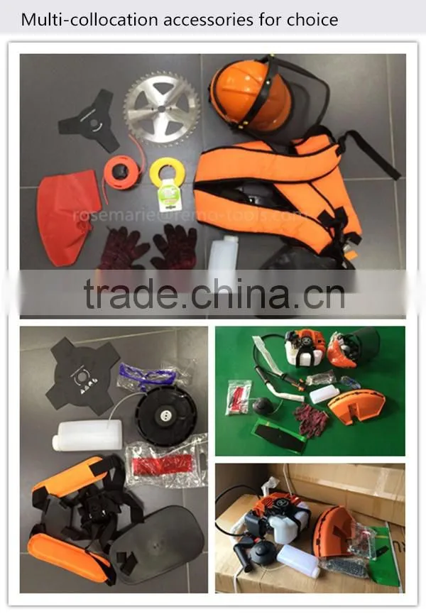 multifunction grass trimmer 4 in 1 t200 gasoline brush cutter