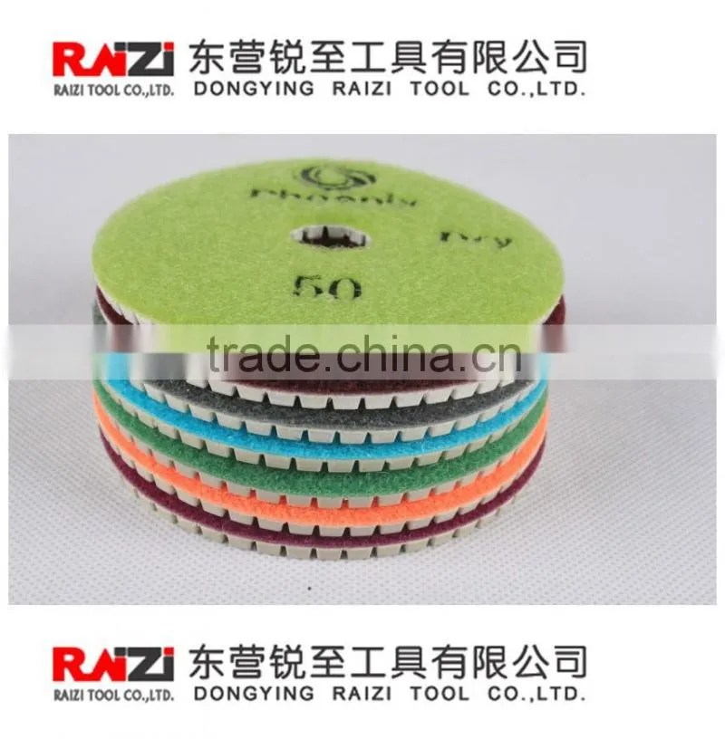 Premium Wet and Dry Polishing Pad White Resin