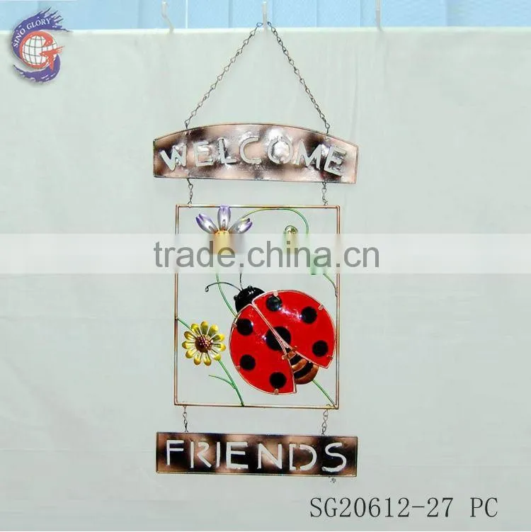 metal wall hanging art for home decoration