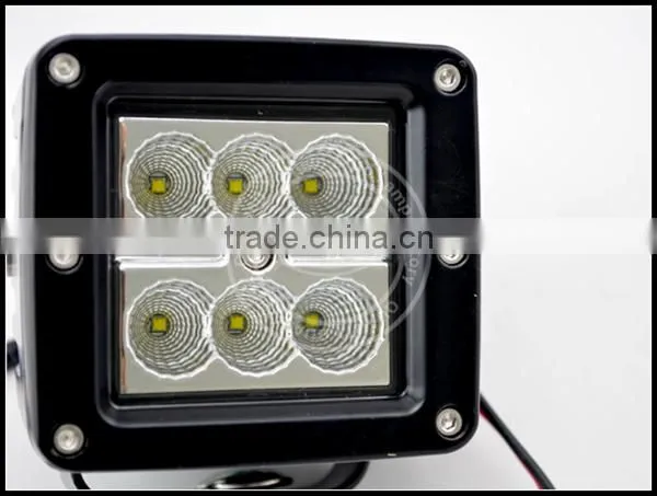 NEW high quality 6.3" 18W ATV Motor led light bar 12v 24v