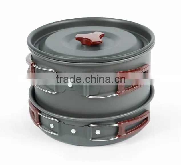 5~6persons Outdoor portable cookware camping Aluminum alloy PY71005