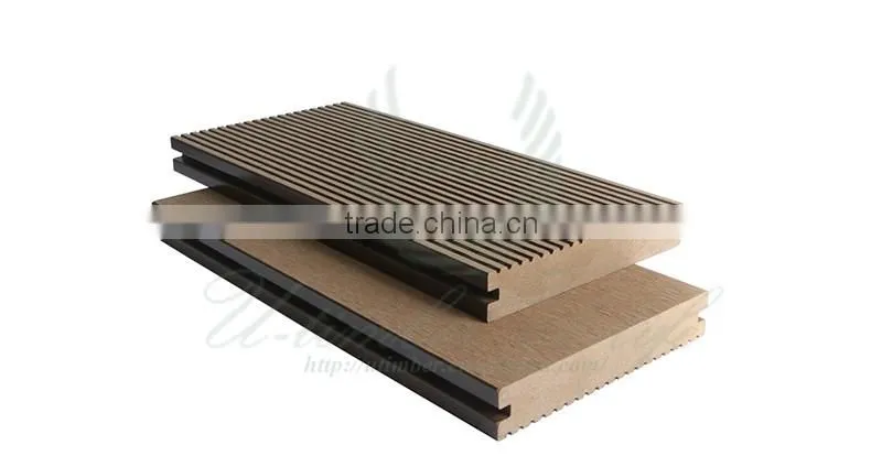 New material WPC wood plastic composite floor terrace